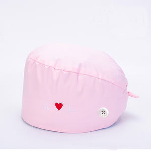 उच्च गुणवत्ता कपास डॉक्टर नर्सों बाल Headwear चिकित्सा कपड़ा चिकित्सकीय स्वच्छता सर्जिकल स्क्रब टोपी - Product Image 3