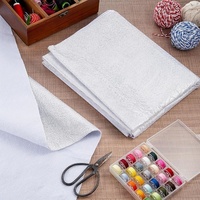2 pièces de doublure thermique isolante résistante à la chaleur de 45x60 pouces pour maniques, tissu réfléchissant la chaleur, couture DIY