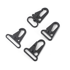 Mosquetones de aleación de zinc con hebilla de pico de águila negra, duraderos para ropa, bolsos y accesorios - Product Image 4