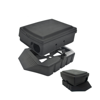 Boîte d'appâtage professionnelle pour rats, de qualité durable, pour extérieur, accessoire en plastique écologique pour une lutte efficace contre les rongeurs