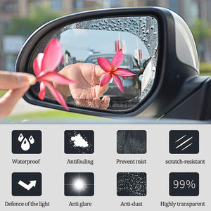 <span class=keywords><strong>Pellicola</strong></span> per Specchietto Retrovisore Auto Universale Antiappannamento Autoadesiva Impermeabile Nano Resistente alla Pioggia - Product Image 6
