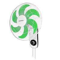 Ventilateur mural électrique oscillant et inclinable de 16 pouces, 220V 55W, avec moteur en aluminium et commande mécanique, pour camping-car et usage domestique, pour le refroidissement de l'air