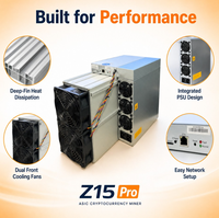 Bitmain Antminer Z15 Pro Equihash ASIC Miner 840KSol/s 3.31J/Ksol ZEC ZEN Zcash Machine de minage 2780W AC 200-240V