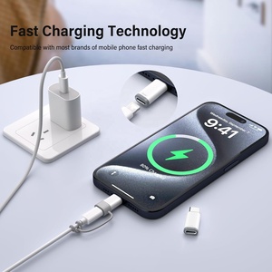 อะแดปเตอร์ Lightning เป็น USB-C สำหรับ iPhone 15 16 Pro 16 Pro Max Plus Samsung S24 iPad Air Nintendo Switch รองรับการชาร์จเร็วและถ่ายโอนข้อมูล - Product Image 3