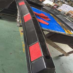 Aikoミニゴム + プラスチック製カーストッパーカスタマイズ可能なカーブ長さ (480-2000mm) ポータブルホームガレージ & SUVパーキング - Product Image 3