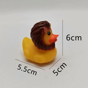 Juguete Antiestrés de Plástico con Diseño de Corazón, Serie de Animales, León y Patito Amarillo, Venta al Por Mayor, para Mayores de 14 Años - Product Image 2