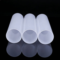 Tubes en plastique laiteux diffuseurs de lumière personnalisables. Pour les rampes, l'éclairage et les présentoirs. Assure une éclairage doux et une longue durée de vie