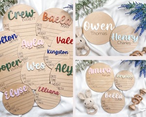 Cadre photo ultrasonique en bois double face vertical, idéal pour annoncer la grossesse ou la naissance d'un bébé, ornement décoratif - Product Image 5