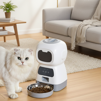 Distributeur automatique intelligent pour chats 0,95 L, distributeur de nourriture et d'eau pour animaux de compagnie, contrôle par application