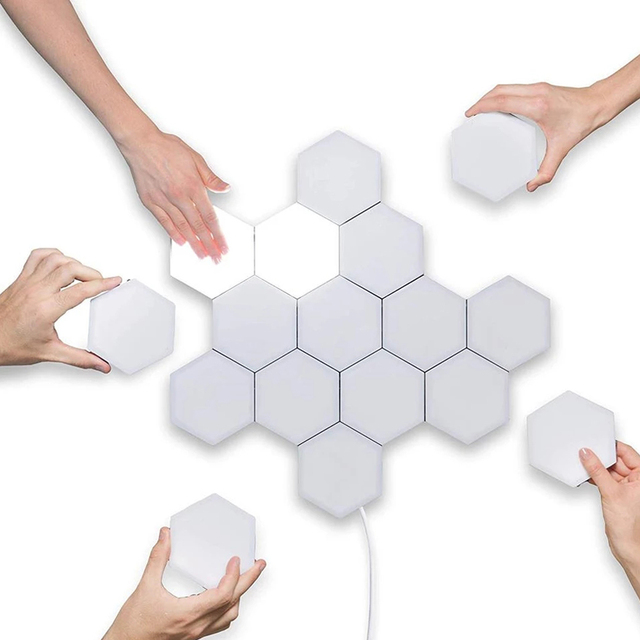 New Touch Sensitive Colorful Modular Panel Led Light 2W Smart Light Touch Panel Light