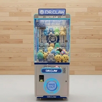 Machine à griffes d'arcade avec accepteur de billets, machine de jeu à pièces, machine à griffes, vente en gros, jouet de parc d'attractions personnalisé, distributeur automatique