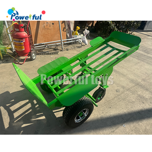 Château gonflable de remorque de voiture de mouvement facile de chariot électrique motorisé commercial de treuil pour déplacer les marchandises gonflables - Product Image 3