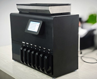 Compteur de pièces de monnaie haute vitesse Jinrui JBY-CC02B avec imprimante en temps réel et support logiciel personnalisé – Fournisseur direct d'usine