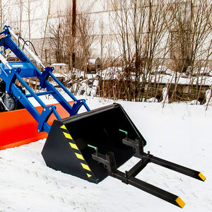 Huize fourches à palettes Skid Steer tracteur robuste 60 "4000 Lbs pince en acier sur fourches à palettes avec <span class=keywords><strong>barre</strong></span> transversale - Product Image 6