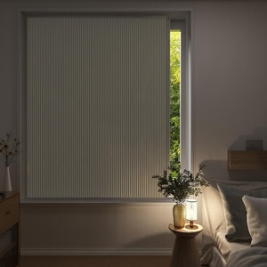 100% persianas de nido de abeja inalámbricas con aislamiento <span class=keywords><strong>térmico</strong></span> Blackout con marco de aluminio para puerta corredera - Product Image 1