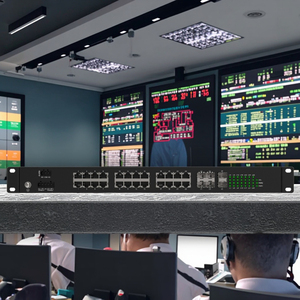 26 cổng đầy đủ Gigabit PN công nghiệp cấp Rack-Mount Quản Lý chuyển đổi <span class=keywords><strong>Ethernet</strong></span> - Product Image 1