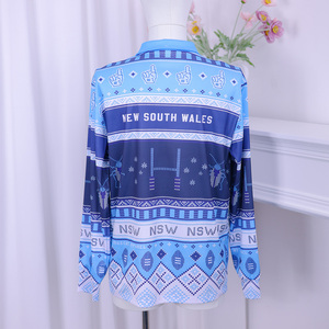 Dropshipping, 1 pièce, sur mesure, pull de Noël <span class=keywords><strong>moche</strong></span> à manches longues, taille plus, polo, chemise pour la famille, vacances de Noël - Product Image 4