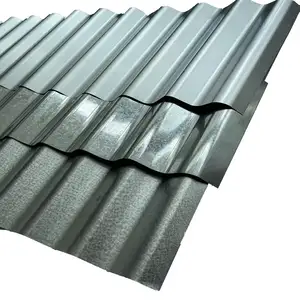 Pasokan pabrik harga lembaran atap besi pelat lembaran bergelombang galvanis logam untuk atap