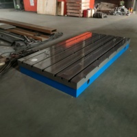 Plateforme d'inspection et de mesure, Table de test de marquage, Plaque d'assemblage à rainures en T, Panneau de montre en fonte à rainures en T