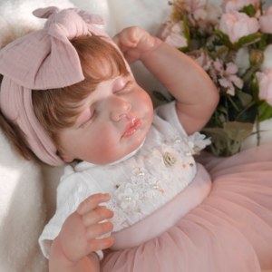 Muñecas Bebé Reborn Realistas <span class=keywords><strong>de</strong></span> 20 Pulgadas (50 cm), Dormidas, <span class=keywords><strong>de</strong></span> Silicona y Vinilo, Cuerpo Suave, Lindas Muñecas Reborn <span class=keywords><strong>para</strong></span> <span class=keywords><strong>Niñas</strong></span>, Regalos <span class=keywords><strong>de</strong></span> Cumpleaños - Product Image 2