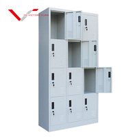 Personnel Travail Vêtements Casier Boîte De Rangement École Casier Armoire 12 Portes En Acier Casier Kabinet Loker Armario Casier Métal Armadiet