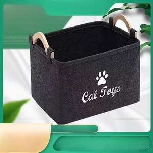 סל אחסון לחיות מחמד-קופסת אחסון לבית לכריות ולבגדים מלוכלכים לאחסון צעצוע כלבים - Product Image 4