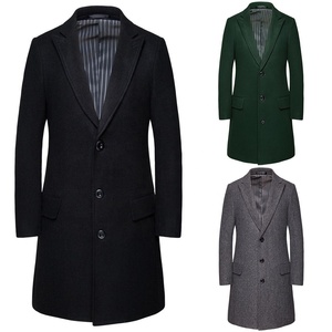 Nuovo Design MTM su misura trench in lana da <span class=keywords><strong>uomo</strong></span> in <span class=keywords><strong>cashmere</strong></span> personalizzato fatto a mano lungo <span class=keywords><strong>cappotto</strong></span> invernale da <span class=keywords><strong>uomo</strong></span> in lana <span class=keywords><strong>cappotto</strong></span> da <span class=keywords><strong>uomo</strong></span> - Product Image 1