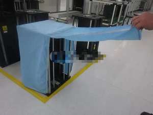 Cappe <span class=keywords><strong>in</strong></span> <span class=keywords><strong>tessuto</strong></span> antistatico ESD blu per portariviste smt pcb - Product Image 3