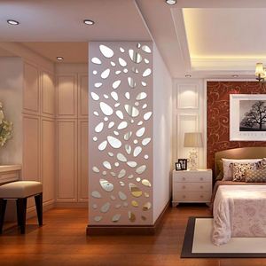Newly Designed Rice Grain Shaped Home Decoration <b>Acrylic</b> <b>Mirror</b> Sticker Wall Beautification Sticker Supports Customization - Product Image 4