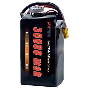 Factory 6S 12S 14S 18S 36000mAh Batería de estado sólido para drones 22,2 V Paquete de baterías de iones de litio de alta densidad de energía para drones Vtol UAV - Product Image 3