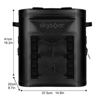 OEM Logo personnalisé étanche Durable Flip-up Thermos Outdoor Randonnée Pêche Pique-nique Bière Vin Sec Isolé Glacière Sac à dos Sac de glace