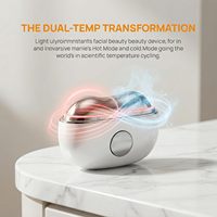 Eveekon 7-in-1 Elektrisches Gua Sha Gesichtsmassagegerät, Heiß-Kalt Gesichts- und Halsmodellierungswerkzeug, Vibration zur Straffung und Formung
