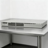Switch Jaringan 3-Lapisan Seri C9300 dengan 24 Port UPOE Gigabit, Model C9300-24U-E, C9300-24U-A, C9300-24UX-E, C9300-24UX-A