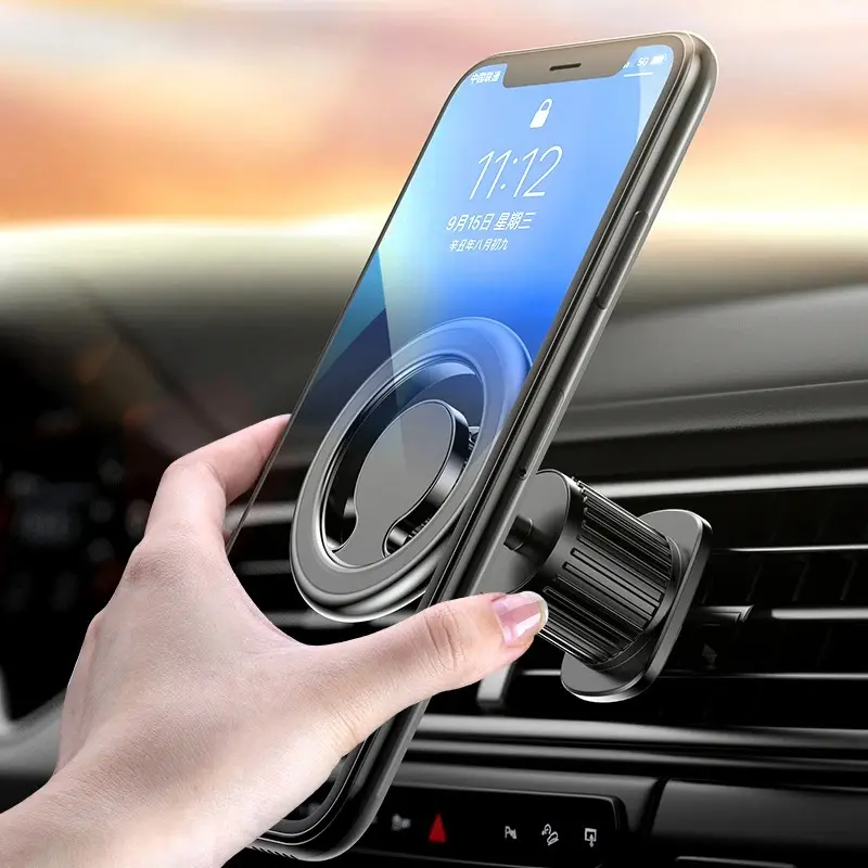 Magnetic Phone Holder Compatible With MagSafe Car Mount for iPhone 12 13 Pro Max Mini Magnetic Car Air Vent Clip Cellphone Mount