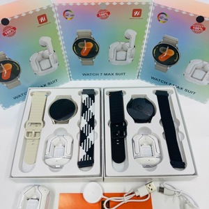 Reloj Inteligente con Pantalla Redonda y 2 Correas, Reloj Conectado, Montre Intelligentes con Auriculares 2 en 1 - Product Image 2