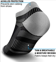 Chaussettes de course à compression pour hommes, personnalisées en gros, antidérapantes, antibactériennes, 100% coton, écologiques et à séchage rapide