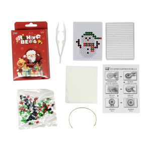 <span class=keywords><strong>Perline</strong></span> in Plastica Divertenti di Alta Qualità per <span class=keywords><strong>Puzzle</strong></span> Fai-da-Te, Tema Natalizio, <span class=keywords><strong>Perline</strong></span> Perler da 5 MM per Bambini - Product Image 2