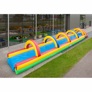 Tobogán Inflable de Doble Carril para Juegos Competitivos y Empresas de Alquiler - Product Image 4