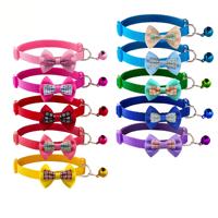 Collier pour chien de haute qualité, taille petite à moyenne, en nylon réglable, imprimé de dessins animés, avec laisse