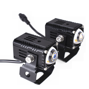 Nhỏ <span class=keywords><strong>Led</strong></span> Devil Eye xe đèn <span class=keywords><strong>LED</strong></span> nhấp nháy không có lỗi HI/lo chùm <span class=keywords><strong>LED</strong></span> Mini lái xe ánh sáng chiếu cho xe đầu ánh sáng xe đạp động cơ - Product Image 4