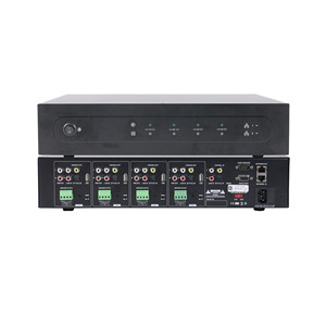 Amplificador de Audio en Red para Múltiples Habitaciones con Modo Puente Estéreo y Control por Zonas para Sistema de Hogar Inteligente, Amplificador Potente para Toda la Casa - Product Image 2