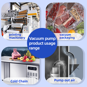גבוה 5.4m 3/h hvac-שלב יחיד מיני משאבת ואקום ac משאבת שלב כפול עם בקרת טמפרטורה - Product Image 6