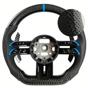 Volant de direction personnalisé en carbone pour Mercedes Benz Cls63 W140 W221 A250 C205 <span class=keywords><strong>E55</strong></span> E63 - Product Image 2