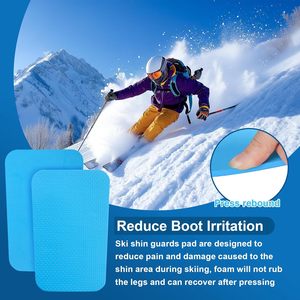 Parastinchi <span class=keywords><strong>da</strong></span> <span class=keywords><strong>Sci</strong></span>, Protezioni <span class=keywords><strong>per</strong></span> Stinchi <span class=keywords><strong>da</strong></span> Snowboard in Schiuma Spessa, Imbottiture Protettive <span class=keywords><strong>per</strong></span> Scarponi <span class=keywords><strong>da</strong></span> <span class=keywords><strong>Sci</strong></span> <span class=keywords><strong>per</strong></span> Prevenire il Contornostrittimento - Product Image 5