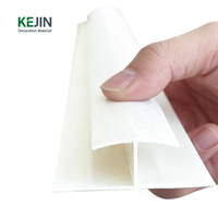 Bande de protection d'angle en PVC en forme de L pour murs, coins intérieurs et extérieurs, bande anti-collision en plastique pour bordures inégales