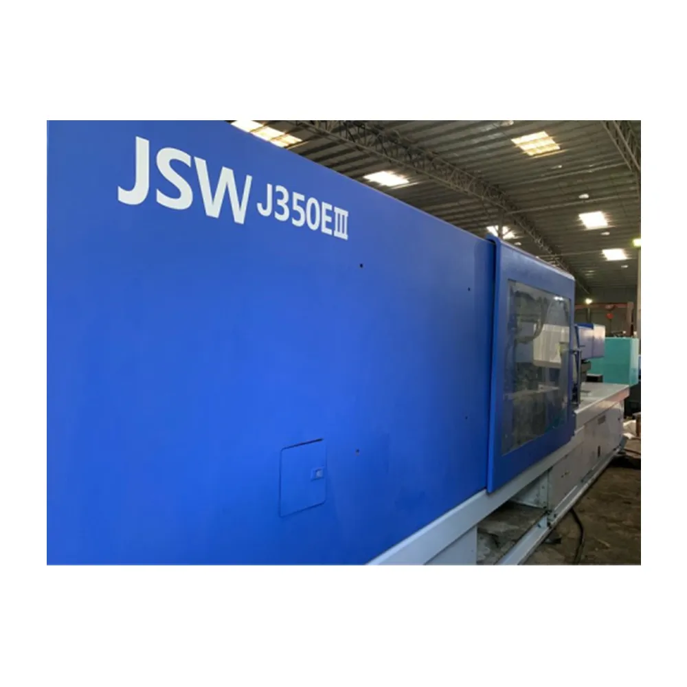 เครื่องฉีดขึ้นรูปพลาสติก JSW J350E 350ตันเครื่องขึ้นรูป PP แบบดั้งเดิมของญี่ปุ่น