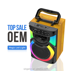 ลำโพงบลูทูธไร้สาย ZQS14103W ใช้แบตเตอรี่ ไฟ LED RGB สำหรับงานปาร์ตี้ ดีเจ พร้อมไมโครโฟนสเตอริโอ ซับวูฟเฟอร์เสริม - Product Image 3