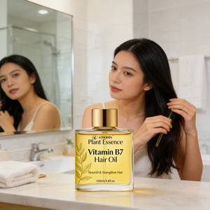 Minyak Rambut <span class=keywords><strong>Herbal</strong></span> Organik untuk Menutrisi Kulit Kepala, Memperbaiki Rambut, Mengontrol Minyak, dengan Peppermint dan Rosemary, Vegan, Menyegarkan, dan Mencegah Kerontokan Rambut - Product Image 6