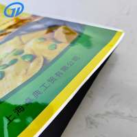 Emballage de sachet plat pour épices alimentaires, sachet en plastique de qualité alimentaire personnalisé, feuille d'aluminium argentée laminée, impression en gravure, résistant à l'humidité