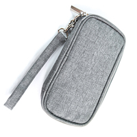 Boîtier électronique EVA personnalisé en usine avec fermeture à glissière sac de rangement de voyage USB portable et durable étanche